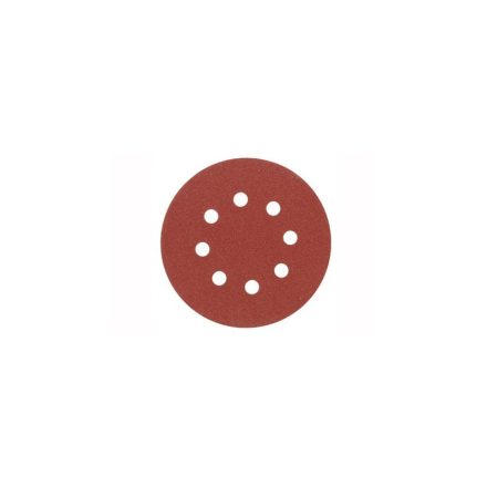 Disc fibră velcro VOREL 125 mm / P36 8 găuri (5 buc)