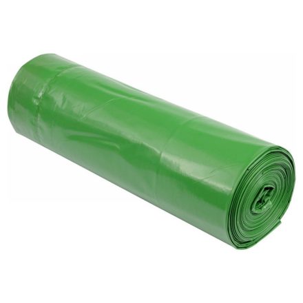 FLO Sac verde de colectare a deșeurilor pliabil 120L 60µm (10 buc)