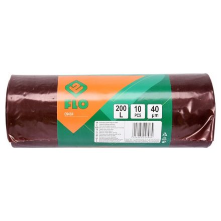 FLO Green sac de colectare deșeuri ventilație 200 litri 0,04 mm (10 buc)