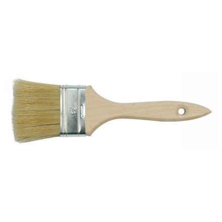 Perie cu un singur mâner din lemn de 2,5" (63 mm).