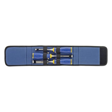 Set dălți pentru lemn IRWIN Marples cu mâner moale din 3 piese (10-15-20 mm)