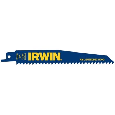 Pânză de ferăstrău IRWIN Sabre 150 mm/6TPI lemn bimetal (5 buc)