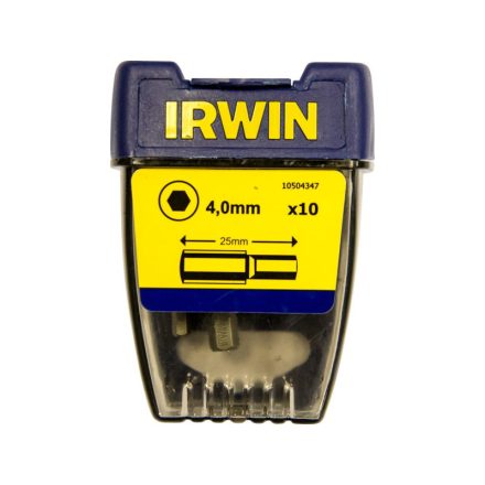 Hexagon cu vârf IRWIN 4 x 25 mm (10 buc)