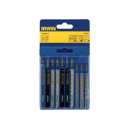 Set de pânze de ferăstrău pentru copiere IRWIN 10 bucăți pentru metal și lemn
