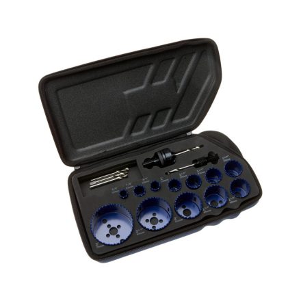 IRWIN Set de tăiat cerc 17 piese (16-76 mm)