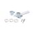 IRWIN Set de caneluri 10 mm