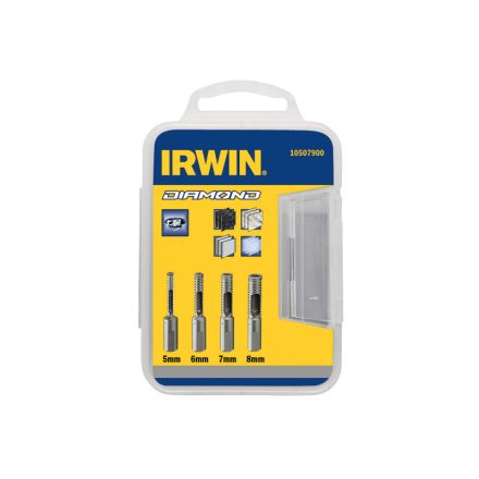 IRWIN Set de tăietor cerc diamantat 4 părți (5-6-7-8 mm)
