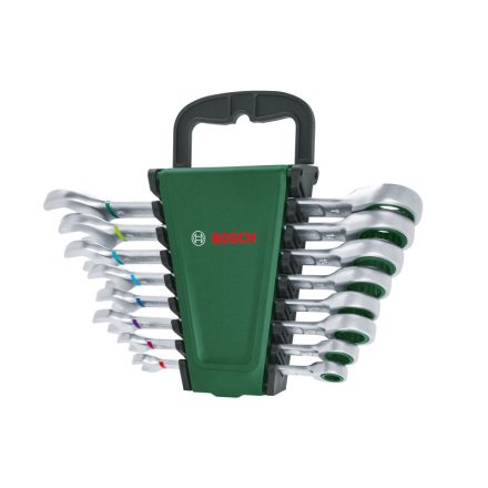 Set chei cu clichet BOSCH 8 piese