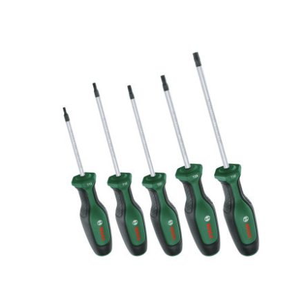 Set de șurubelnițe Torx BOSCH 5 piese S2