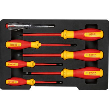 BOSCH Set de șurubelnițe 7 piese (SL/PH) izolat până la 1000 V