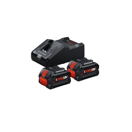 Set baterie BOSCH ProCORE+ 18V / 2 x 8.0 Ah baterie + încărcător rapid GAL18V-160