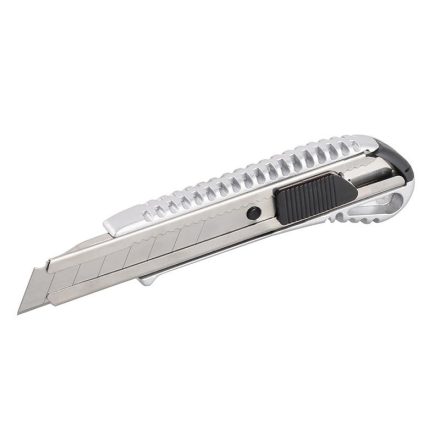 Cuțit cu lamă de rupere carcasă metalică de 18 mm