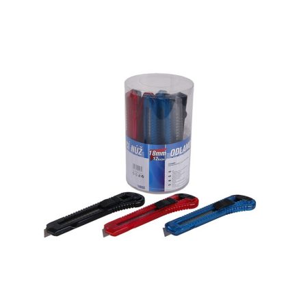 Set cuțite cu lamă spargibilă 18 mm 12 buc