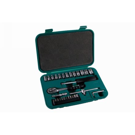 FESTA Set chei tubulare 32 piese 1/4" 4-13 mm CrV