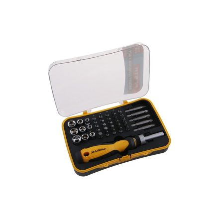 FESTA Set biți și prize 45 bucăți 1/4" CrV