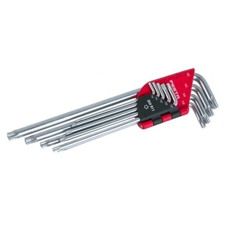 Set chei Torx lungi FESTA 9 piese CrV