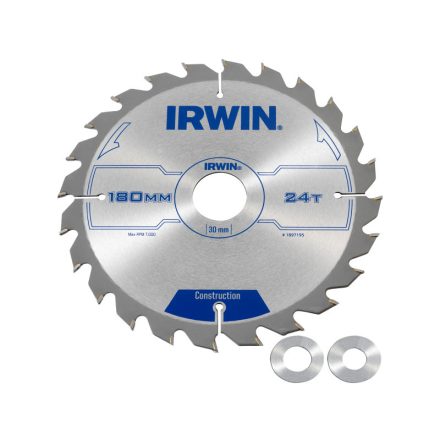 IRWIN Pânză de ferăstrău pentru lemn 180 x 30 mm / 24T