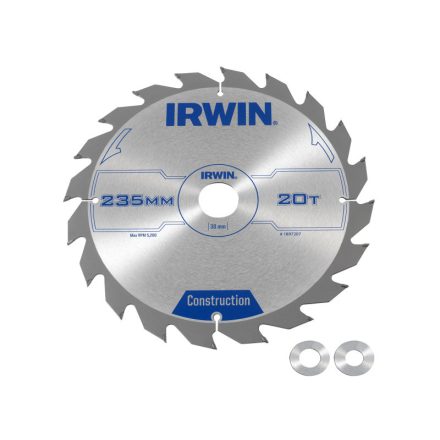 Pânză de ferăstrău IRWIN pentru lemn 235 x 30 mm / 20T