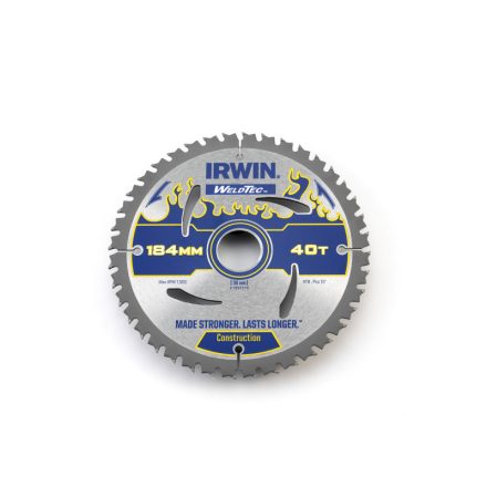 Pânză de ferăstrău IRWIN pentru lemn 184 x 30 mm / 40T