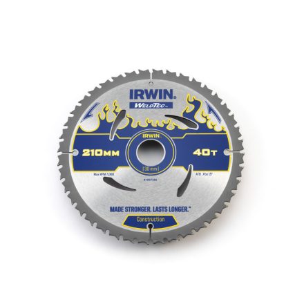 Pânză de ferăstrău IRWIN pentru lemn 210 x 30 mm / 40T
