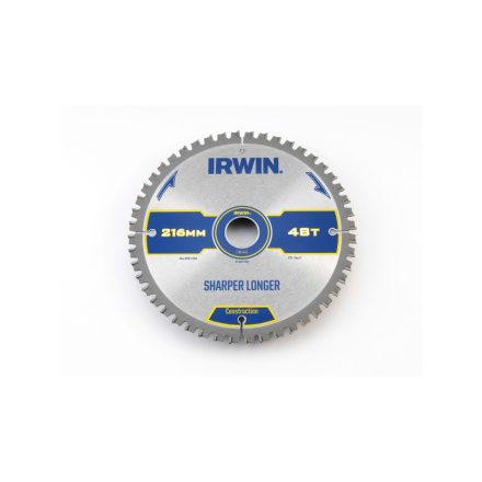 Pânză de ferăstrău IRWIN pentru lemn 216 x 30 mm / 48T