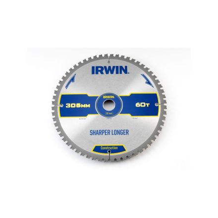 Pânză de ferăstrău IRWIN pentru lemn 305 x 30 mm /60T