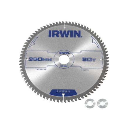 Pânză de ferăstrău IRWIN pentru aluminiu 250 x 30 mm / 80T