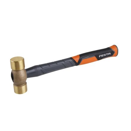 FESTA Ciocan din alama 500 g maner fibra de sticla 30 mm
