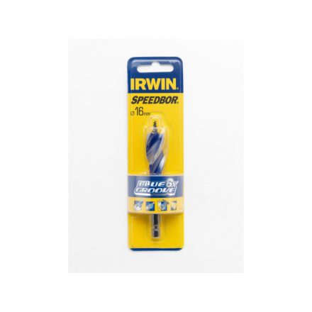 Burghiu lemn IRWIN 16 x 105 mm Blue Groove 6x