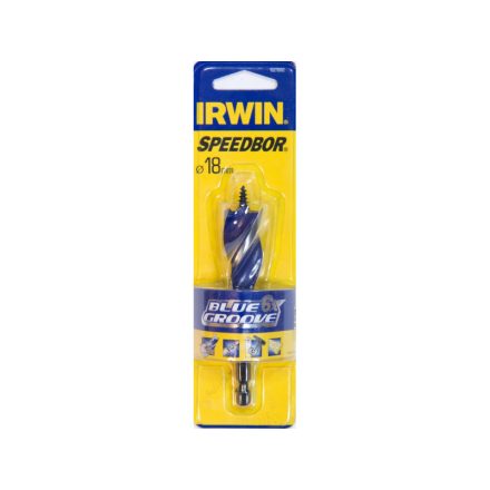 Burghiu lemn IRWIN 18 x 105 mm Blue Groove 6x