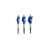 IRWIN Set de găurit lemn din 3 piese 100 mm Blue Groove 6x