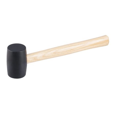 Cioc din cauciuc 400 g maner lemn 55 mm