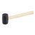 Cioc din cauciuc 400 g maner lemn 55 mm
