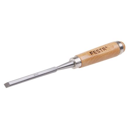 FESTA Dalta pentru lemn 8 x 275 mm cu maner din lemn CrV