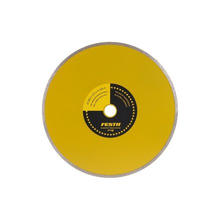 Disc de tăiere cu diamant FESTA 300 x 3,5 x 25,4 mm continuu