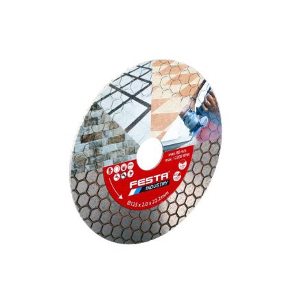 FESTA INDUSTRY Disc de tăiere cu diamant 115 x 1,8 x 22,2 mm