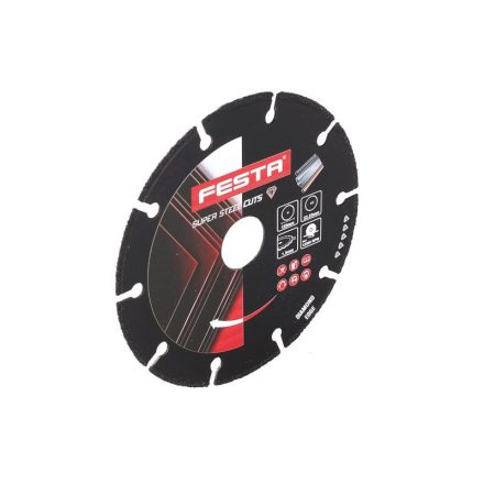 Disc de tăiere cu diamant FESTA 125 x 1,3 x 22,5 mm segmentat