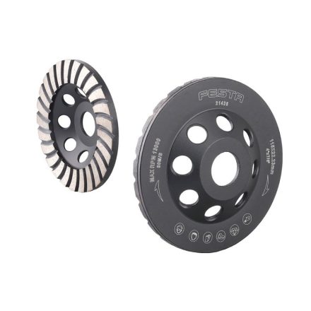 FESTA Diamond pot disc 115 x 22,2 mm turbo