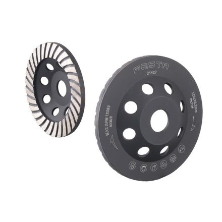 FESTA Diamond pot disc 125 x 22,2 mm turbo