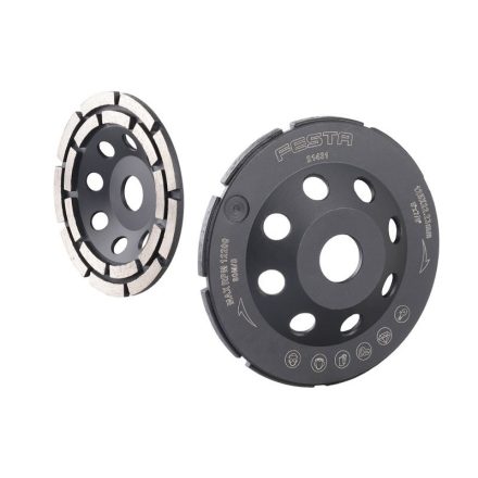Disc ghiveci FESTA Diamond 125 x 22,2 mm 2 rânduri
