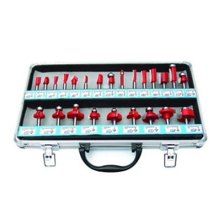 Set cap de frezat 24 piese 8 mm