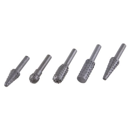 Kit de frezat turbo 5 piese (pin de 6 mm)