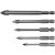 STHOR Set burghie pentru sticla si faianta 5 buc (4, 5, 6, 8, 10 mm)