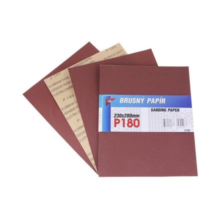 Hârtie abrazivă A4 P180 (10 buc)