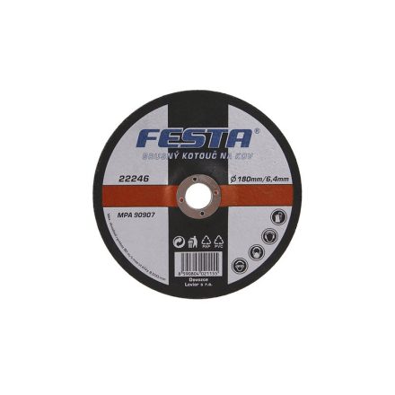 FESTA Disc de curățare pentru metal 180 x 6,4 x 22 mm