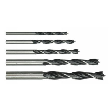 Set burghiu lemn 5 piese (4-5-6-8-10 mm) DIY