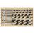 STHOR Set burghiu lemn 6 piese (10-12-14-16-18-20 mm) cutie din lemn 230 mm