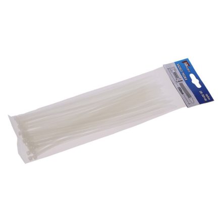 Legătură pentru cablu 250 x 3,6 mm alb (50 buc)