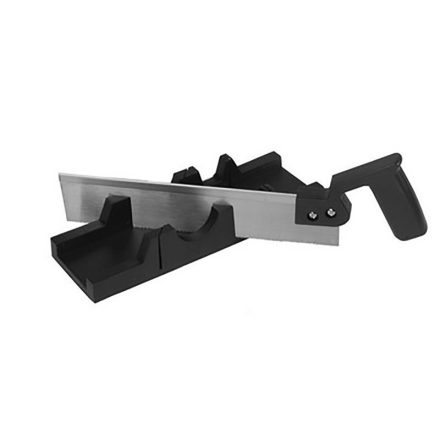 Cutie de onglet din plastic 300 mm + ferăstrău