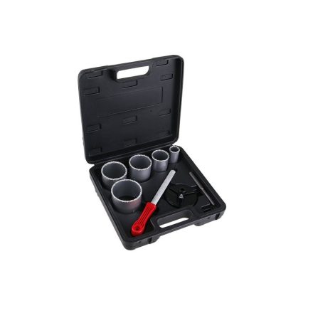 Set de tăietor cerc diamantat 8 piese (33-53-67-73-83 mm)